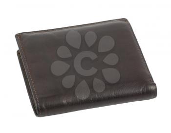 Royalty Free Photo of a Brown Leather Wallet
