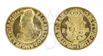 Royalty Free Photo of Elizabeth I Gold Sovereigns