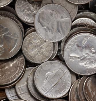 Royalty Free Photo of USA Coins