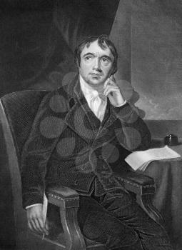 John Philpot Curran (1750-1817) on engraving from 1873. Irish orator, politician, wit, lawyer and judge. Engraved by unknown artist and published in ''Portrait Gallery of Eminent Men and Women with Bi