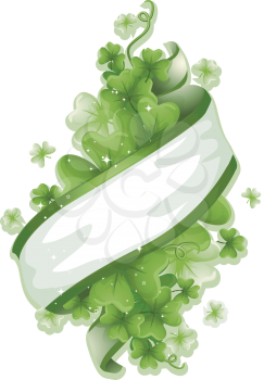 Royalty Free Clipart Image of a Saint Patrick's Element