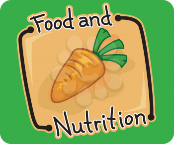 Icon Illustration Featuring Food and Nutrition
