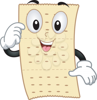 Royalty Free Clipart Image of a Cracker