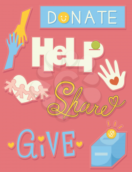 Illustration of Donation Related Elements
