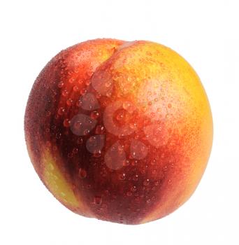 Royalty Free Photo of a Nectarine With Drops of Water