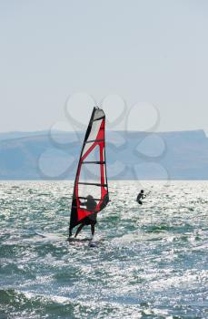Royalty Free Photo of a Wind Surfer