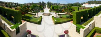 Royalty Free Photo of Bahai Gardens in the City of Acre, Israel 