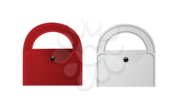 Royalty Free Clipart Image of Purses