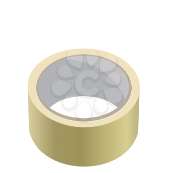 Royalty Free Clipart Image of Adhesive Tape