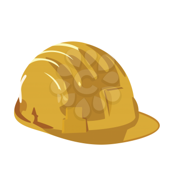 Royalty Free Clipart Image of a Helmet 
