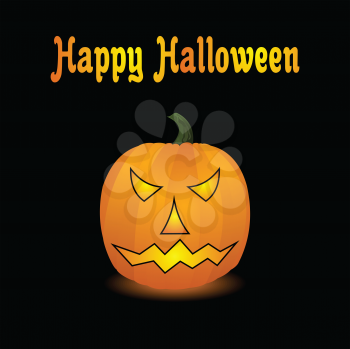 Royalty Free Clipart Image of a Halloween Illustration