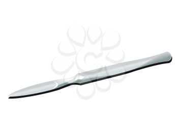 Royalty Free Clipart Image of a Scalpel 