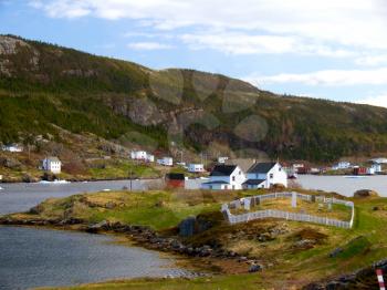 Royalty Free Photo of Salvage Village in Newfoundland