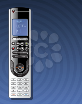 Royalty Free Clipart Image of a Remote Control