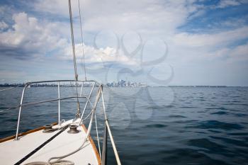 Royalty Free Photo of a Yacht
