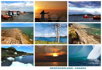 Royalty Free Photo of Photos of Newfoundland