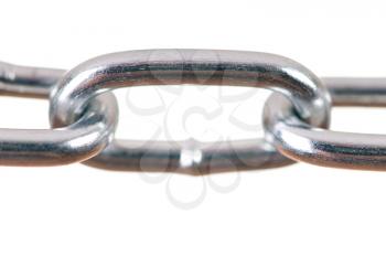 Royalty Free Photo of a Silver Chain