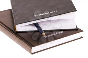 Royalty Free Photo of Business Diaries