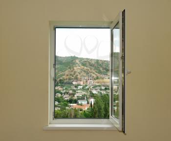 Royalty Free Photo of a Window in a Building
