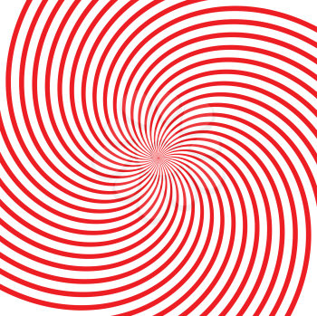 Royalty Free Clipart Image of a Red Vortex Background