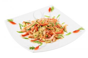 Royalty Free Photo of a Chinese Salad