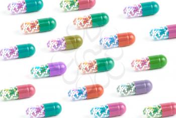 Royalty Free Photo of Colorful Pills