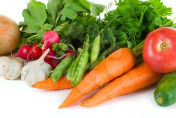 Royalty Free Photo of a Heap of Vegetables