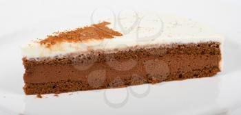 Royalty Free Photo of a Piece of Chocolate Cake