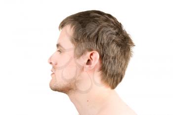 Royalty Free Photo of a Man's Profile