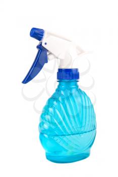 Royalty Free Photo of a Blue Spray Bottle