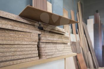 Wood materials for processing and furniture production