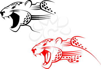 Royalty Free Clipart Image of Wildcats