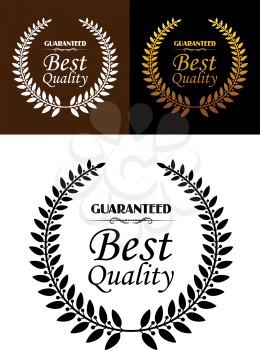Best quality guaranteed label or emblem,for commerce and advertising