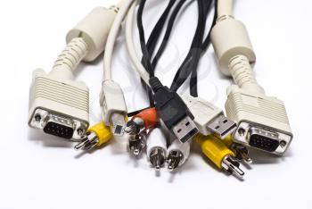 Royalty Free Photo of a Set of Cables