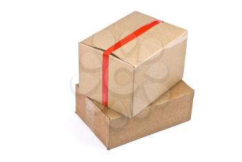 Royalty Free Photo of Cardboard Boxes