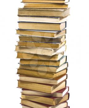 Royalty Free Photo of a Pile of Old Books