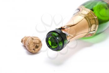Royalty Free Photo of a Champagne Bottle