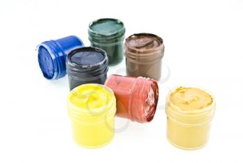 Royalty Free Photo of Watercolor Paints Set