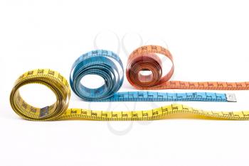 Royalty Free Photo of Measuring Tapes
