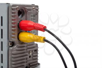 Royalty Free Photo of an Input Jack Cable