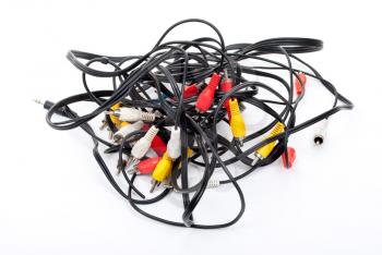 Royalty Free Photo of a Set of Cables