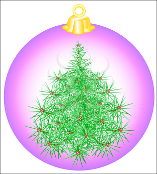 Christmas-tree toy ball