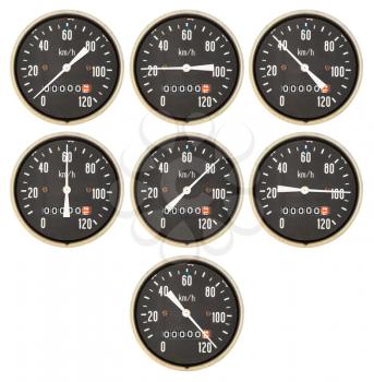  Vintage speedometer