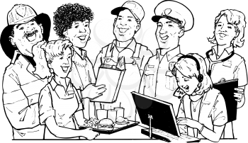 Workers Clipart