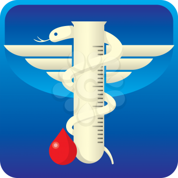 Royalty Free Clipart Image of a Medical Icon
