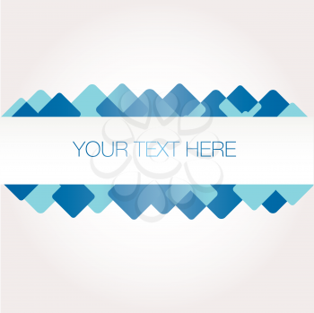 Royalty Free Clipart Image of a Design With Space for Text