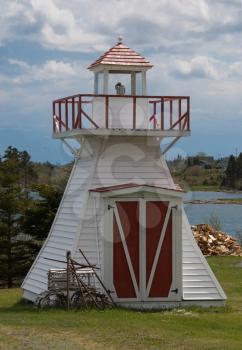 Royalty Free Photo of a Small Lighthouse