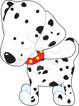 Royalty Free Clipart Image of a Dalmation