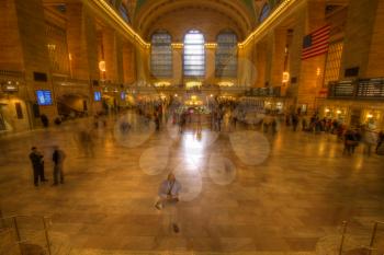 Views of New York City, USA. Grand Central Terminal.