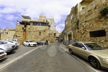 Acre, Israel-March 13, 2017:Acre is UNESCO World Heritage Site, continuously inhabited since 4000 years ago.